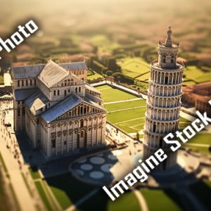 世界各国の都市・観光名所の模型風写真100枚