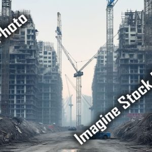 中国バブル崩壊のイメージ画像や廃墟不動産の写真210枚