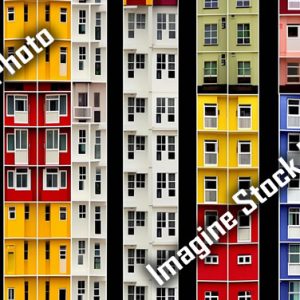 どこまでも続く異世界の建物の写真170枚